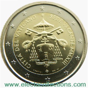 Vaticano - 2 Euro Moneda Conmemorativa, SEDE VACANTE, 2013